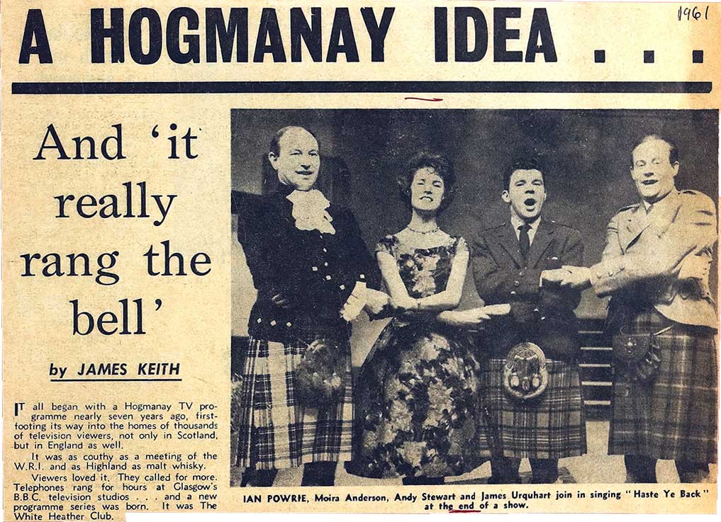 A hogmanay idea